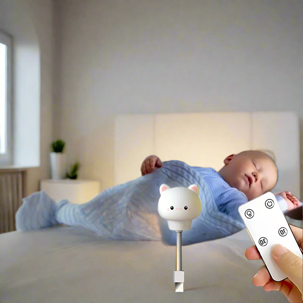 Veilleuse Bébé - SweetDream™ - Chat - L'Univers de Babychou
