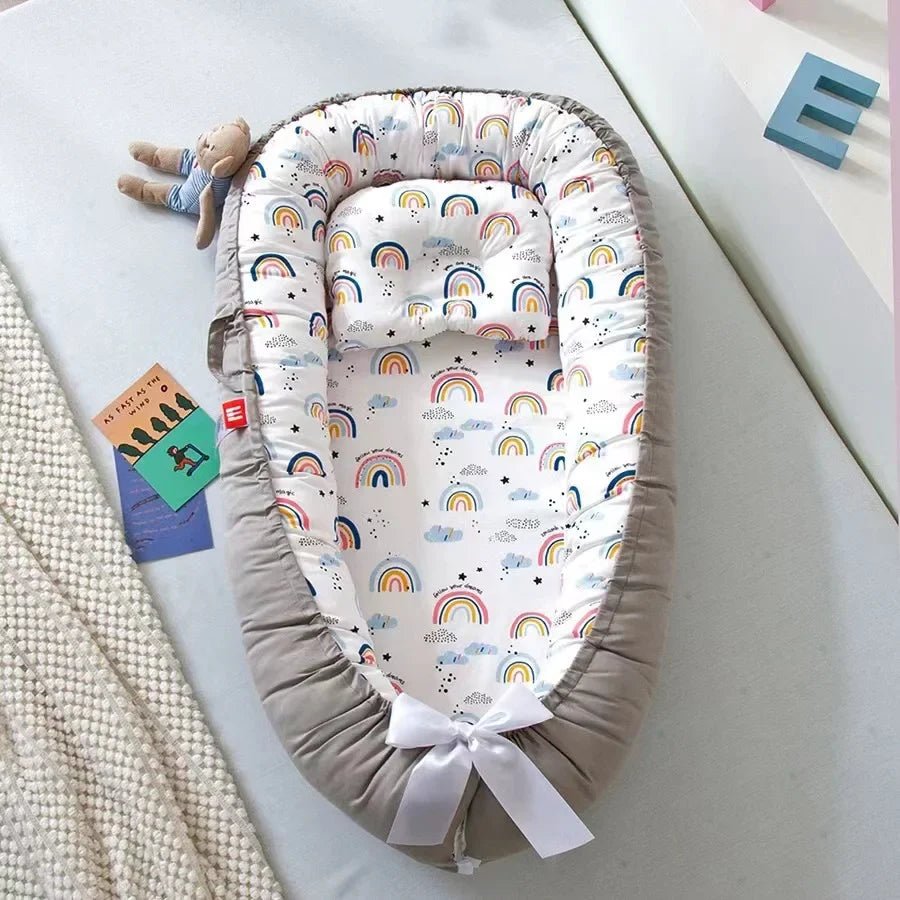 Berceau Bébé - NidPortableBébé™ - Arc En Ciel - L'Univers de Babychou
