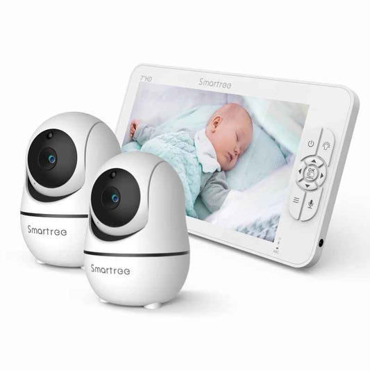 Camera bebe babyphone Vision Nocturne Moniteur 7 Pouces