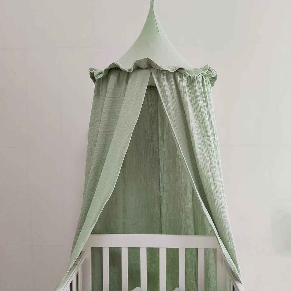 ciel de lit baldaquin vert