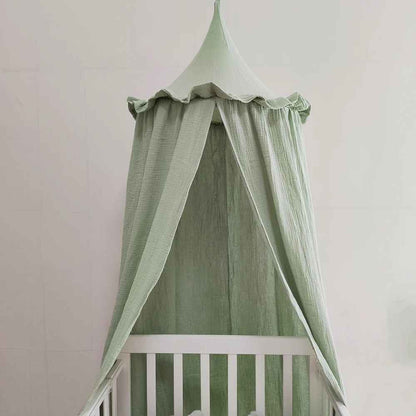 ciel de lit baldaquin vert