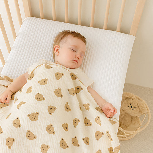 couverture bébé avec motifs ours