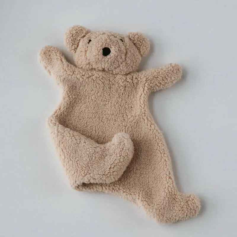 Doudou ours beige