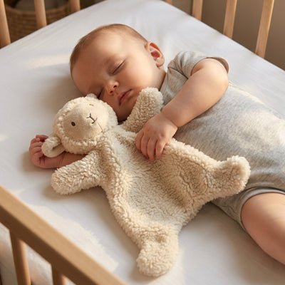 Doudou bebe mouton ultra Doux 