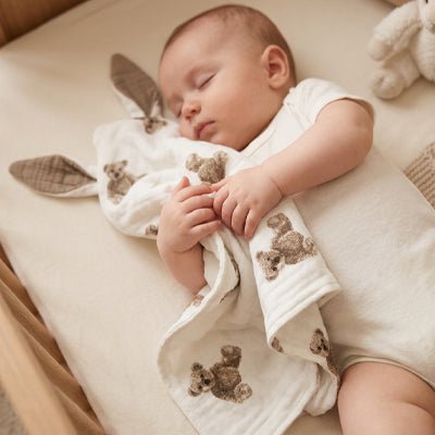 Doudou lapin grandes oreilles