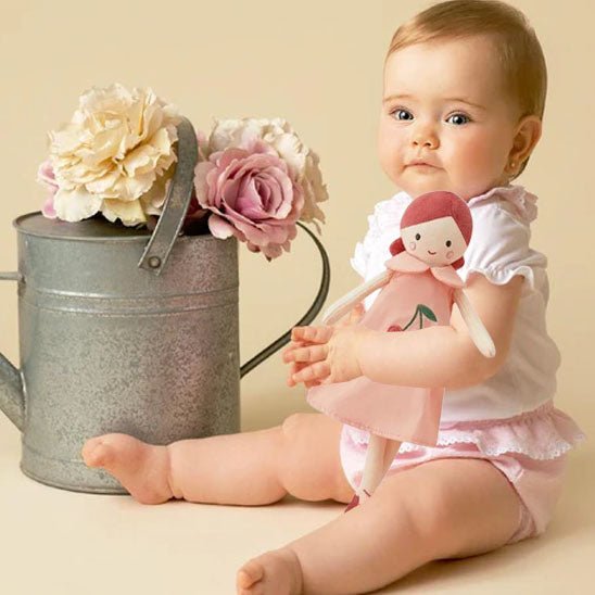 Doudou poupée | La Confidente Rose - L'Univers de Babychou