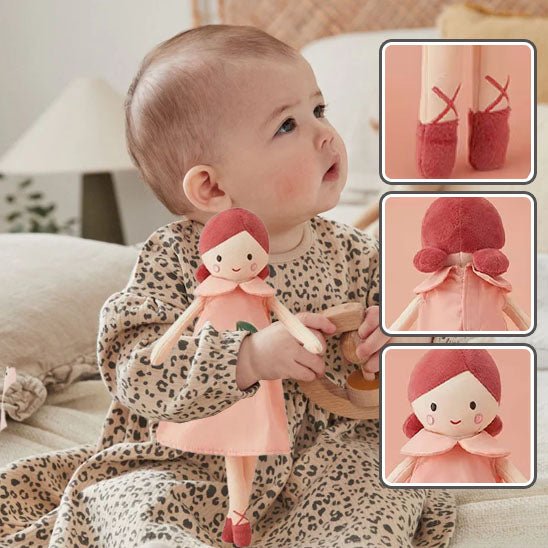 Doudou poupée | La Confidente Rose - L'Univers de Babychou