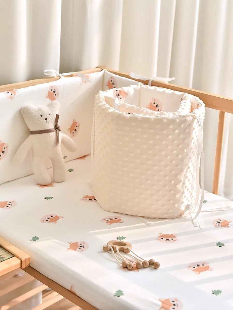 Tour de lit bébé | Pare - chocs berceau - L'Univers de Babychou