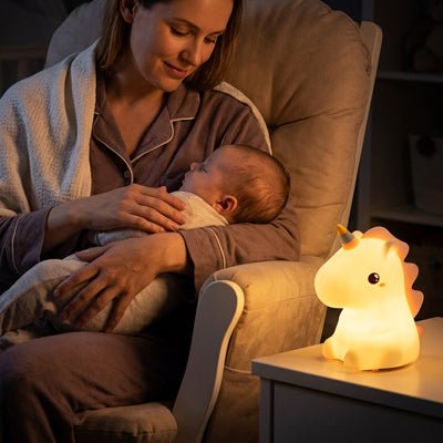 Veilleuse ma petite licorne | Rechargeable USB LED - L'Univers de Babychou