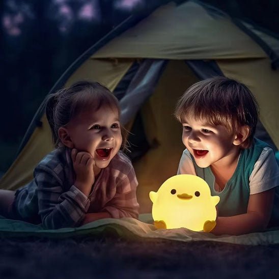 Veilleuse mon petit canard qui sourit