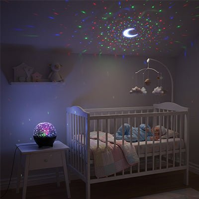 Veilleuse projecteur | ciel étoilé - L'Univers de Babychou