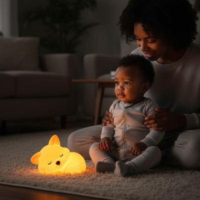 Veilleuse renard lampe apaisante